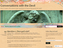 Tablet Screenshot of conversationswiththedevil.wordpress.com