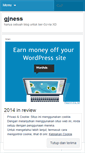Mobile Screenshot of gjness.wordpress.com