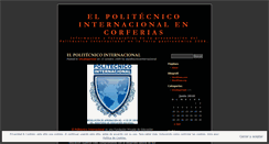 Desktop Screenshot of elpolitecnicoencorferias.wordpress.com