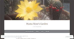 Desktop Screenshot of mamanenesgarden.wordpress.com