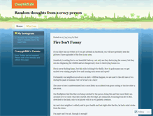 Tablet Screenshot of crazygirllife.wordpress.com