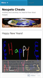 Mobile Screenshot of npcheats.wordpress.com
