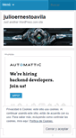 Mobile Screenshot of julioernestoavila.wordpress.com