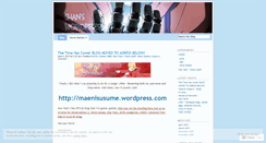 Desktop Screenshot of mb2shan.wordpress.com