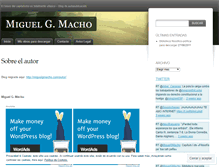 Tablet Screenshot of miguelgmacho.wordpress.com