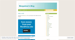 Desktop Screenshot of meegadown.wordpress.com