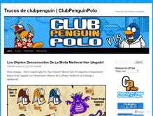 Tablet Screenshot of clubpenguinpolo.wordpress.com