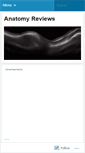 Mobile Screenshot of anatomyreviews.wordpress.com