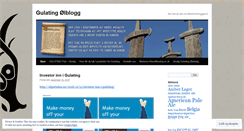 Desktop Screenshot of gulating.wordpress.com