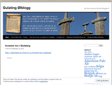 Tablet Screenshot of gulating.wordpress.com