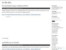 Tablet Screenshot of intermarried.wordpress.com