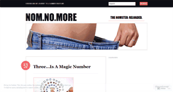 Desktop Screenshot of nomnomore.wordpress.com