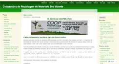 Desktop Screenshot of cooperativadereciclagem.wordpress.com