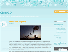 Tablet Screenshot of canoco.wordpress.com
