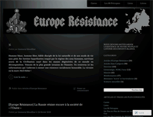 Tablet Screenshot of europeresistance.wordpress.com