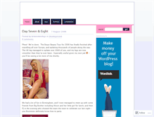 Tablet Screenshot of britainsbestlegs.wordpress.com