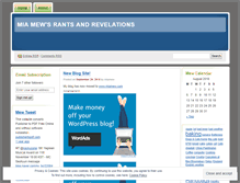 Tablet Screenshot of miamew.wordpress.com