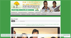 Desktop Screenshot of educaserrinha.wordpress.com