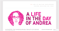 Desktop Screenshot of andreakcastillo.wordpress.com