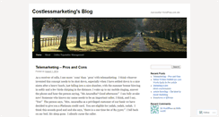 Desktop Screenshot of costlessmarketing.wordpress.com
