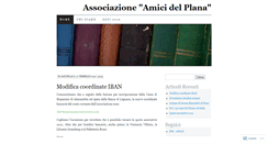 Desktop Screenshot of amiciplana.wordpress.com