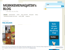 Tablet Screenshot of mgbkdepagjatim.wordpress.com