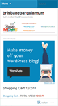 Mobile Screenshot of brisbanebargainmum.wordpress.com