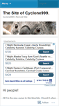 Mobile Screenshot of cyclone999.wordpress.com