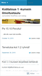 Mobile Screenshot of kotitalous1.wordpress.com