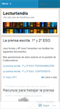 Mobile Screenshot of lecturlandia.wordpress.com