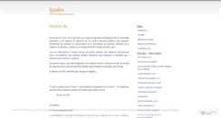 Desktop Screenshot of iguales.wordpress.com
