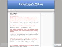 Tablet Screenshot of capastrapa.wordpress.com