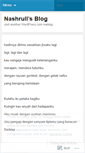 Mobile Screenshot of nashrull.wordpress.com