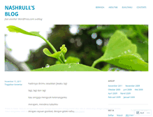 Tablet Screenshot of nashrull.wordpress.com