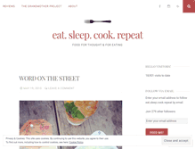 Tablet Screenshot of eatsleepcookrepeat.wordpress.com