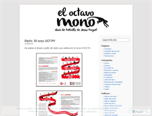 Tablet Screenshot of eloctavomono.wordpress.com