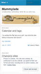 Mobile Screenshot of mummylade.wordpress.com