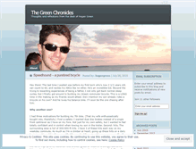 Tablet Screenshot of hagengreen.wordpress.com