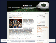 Tablet Screenshot of esfericas.wordpress.com
