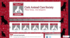 Desktop Screenshot of animalcaresociety.wordpress.com