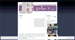 Desktop Screenshot of enterseven.wordpress.com