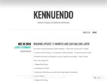 Tablet Screenshot of kennuendo.wordpress.com