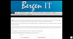 Desktop Screenshot of bergenit.wordpress.com