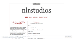 Desktop Screenshot of nlrstudios.wordpress.com