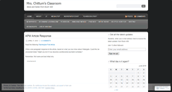 Desktop Screenshot of jillchittum.wordpress.com