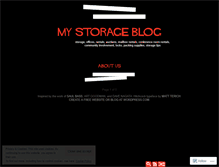 Tablet Screenshot of dmistorage.wordpress.com