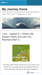 Mobile Screenshot of christianjourney.wordpress.com
