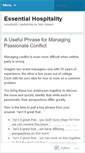 Mobile Screenshot of hospitalityleadership.wordpress.com