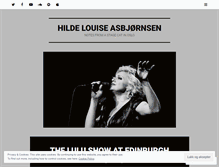 Tablet Screenshot of hildelouise.wordpress.com