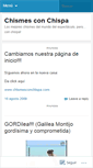 Mobile Screenshot of chismesconchispa.wordpress.com